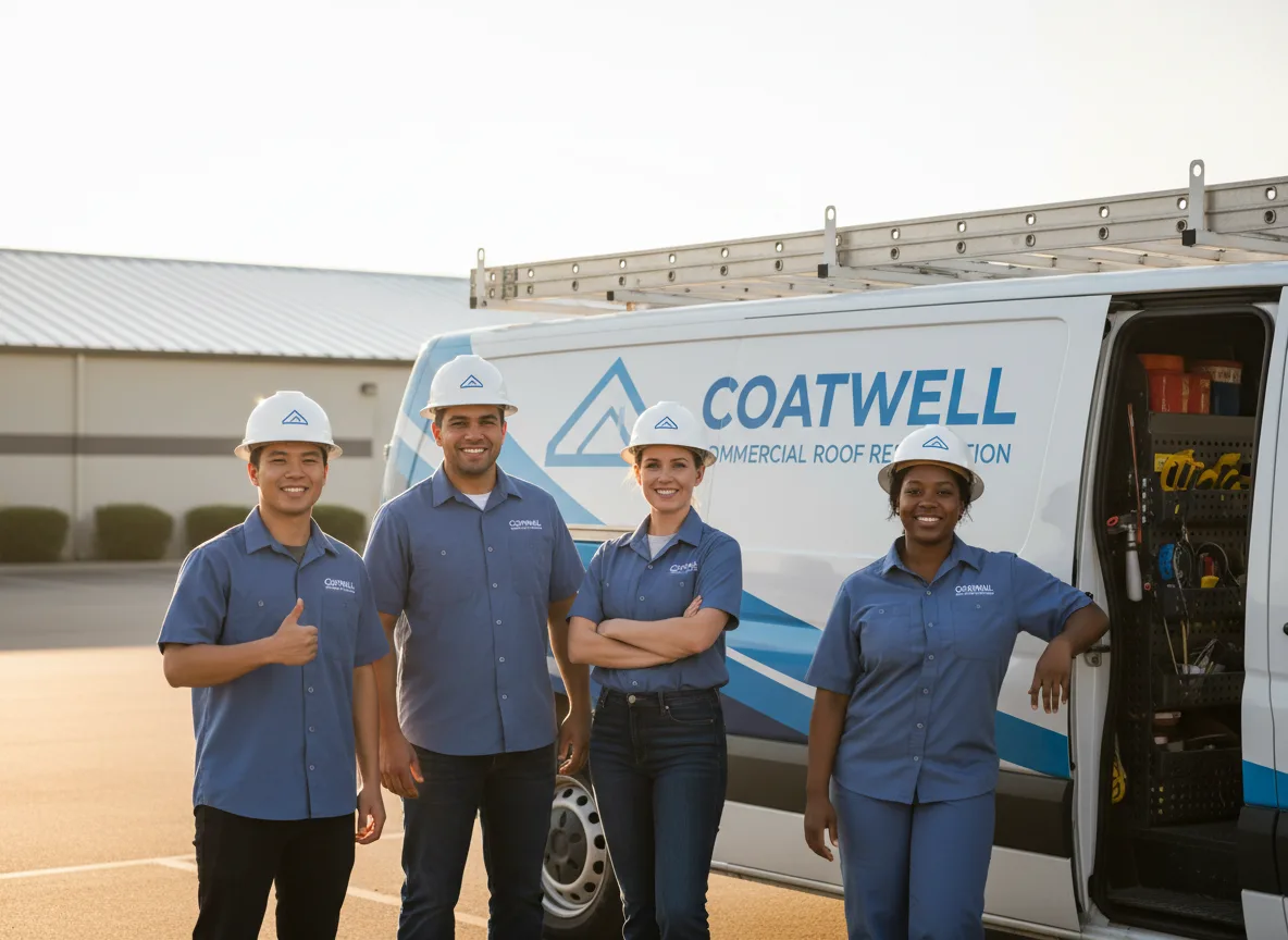 Commercial roof coating company in Jeff, KY